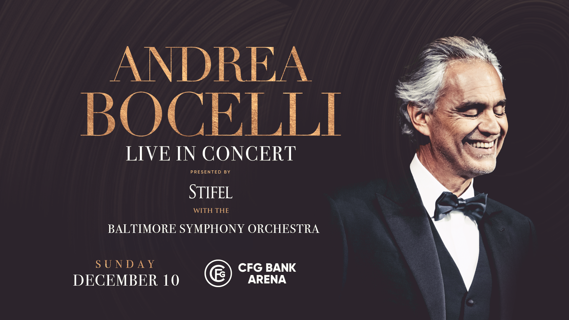 Andrea Bocelli - CFG Bank Arena - Baltimore